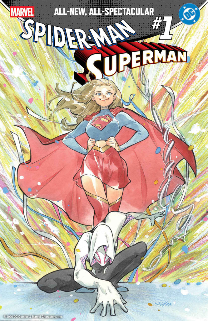 MARVEL/DC: SPIDER-MAN/SUPERMAN #1 PEACH MOMOKO VARIANT — CaptCan MARVEL/DC: SPIDER-MAN/SUPERMAN #1 PEACH MOMOKO VARIANT — CaptCan