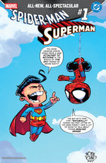 MARVEL/DC: SPIDER-MAN/SUPERMAN #1 SKOTTIE YOUNG VARIANT thumbnail