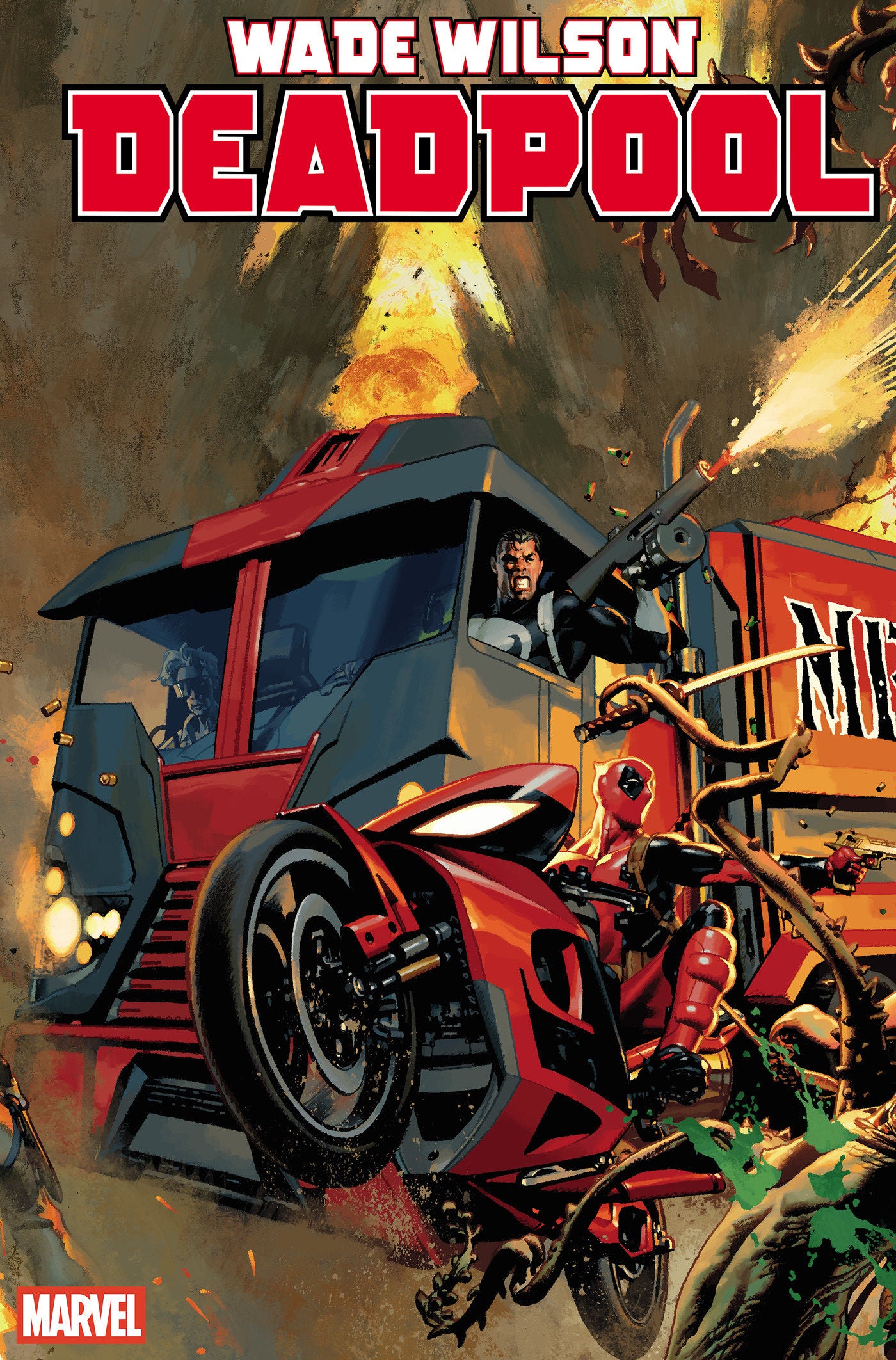 WADE WILSON: DEADPOOL #9 JOSEMARIA CASANOVAS 4-PART CONNECTING VARIANT [BG]
