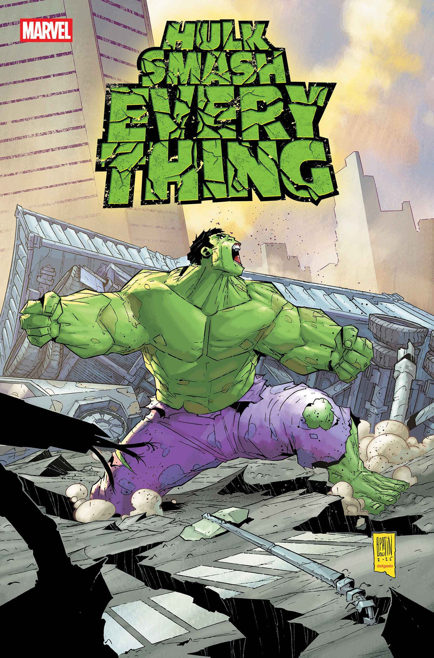 HULK: SMASH EVERYTHING #3 PATRICK BOUTIN VARIANT