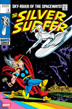 SILVER SURFER #4 FACSIMILE EDITION FOIL VARIANT thumbnail