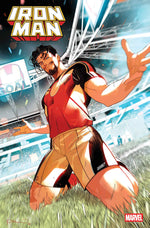 IRON MAN #6 SIMONE DI MEO MARVEL SOCCER VARIANT thumbnail