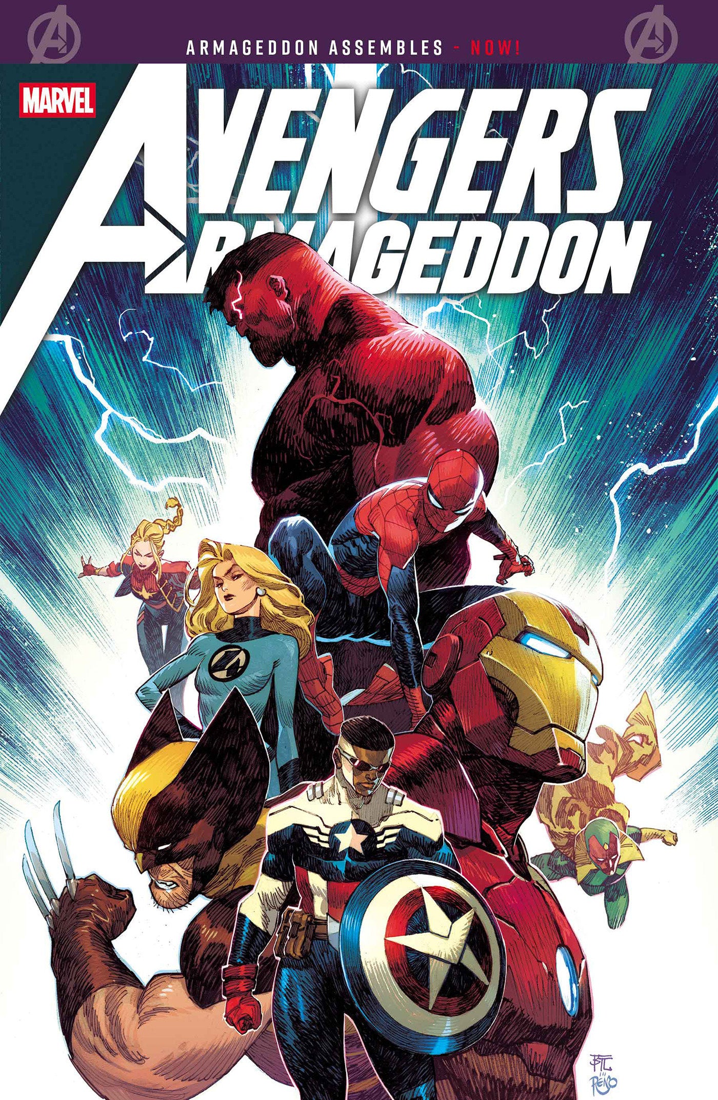 【初版プロモ付き】Avengers Armageddon #1 AVENGERS: ARMAGEDDON #1 — CaptCan Comics Inc