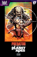 PREDATOR VS. THE PLANET OF THE APES #1 CHRIS CAMPANA MOVIE POSTER HOMAGE VARIANT thumbnail