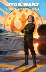 STAR WARS: GALAXY'S EDGE - ECHOES OF THE EMPIRE #2 E.M. GIST MANDALORIAN & GROGU VARIANT thumbnail