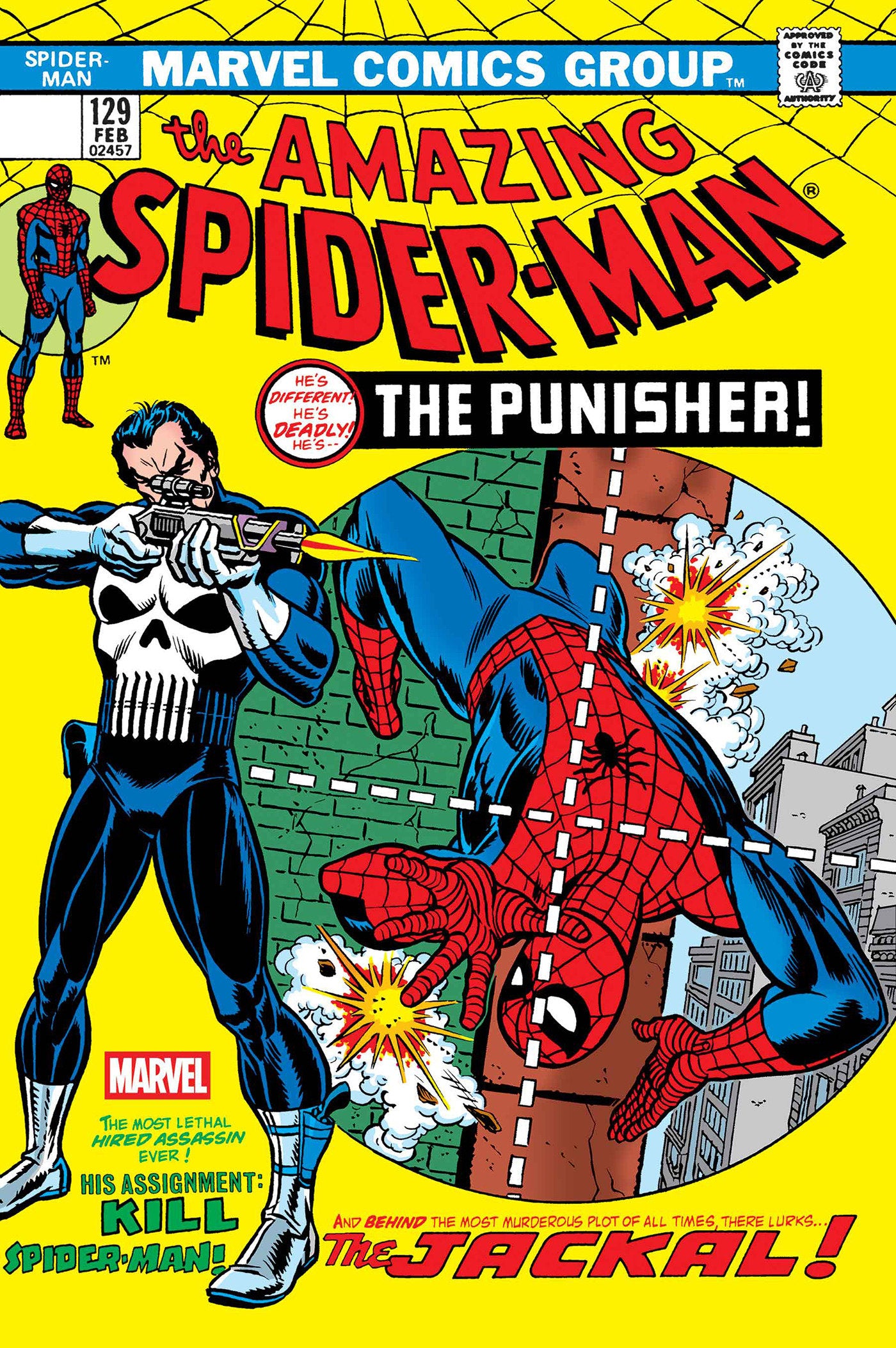 AMAZING SPIDER-MAN #129 FACSIMILE EDITION [NEW PRINTING 2