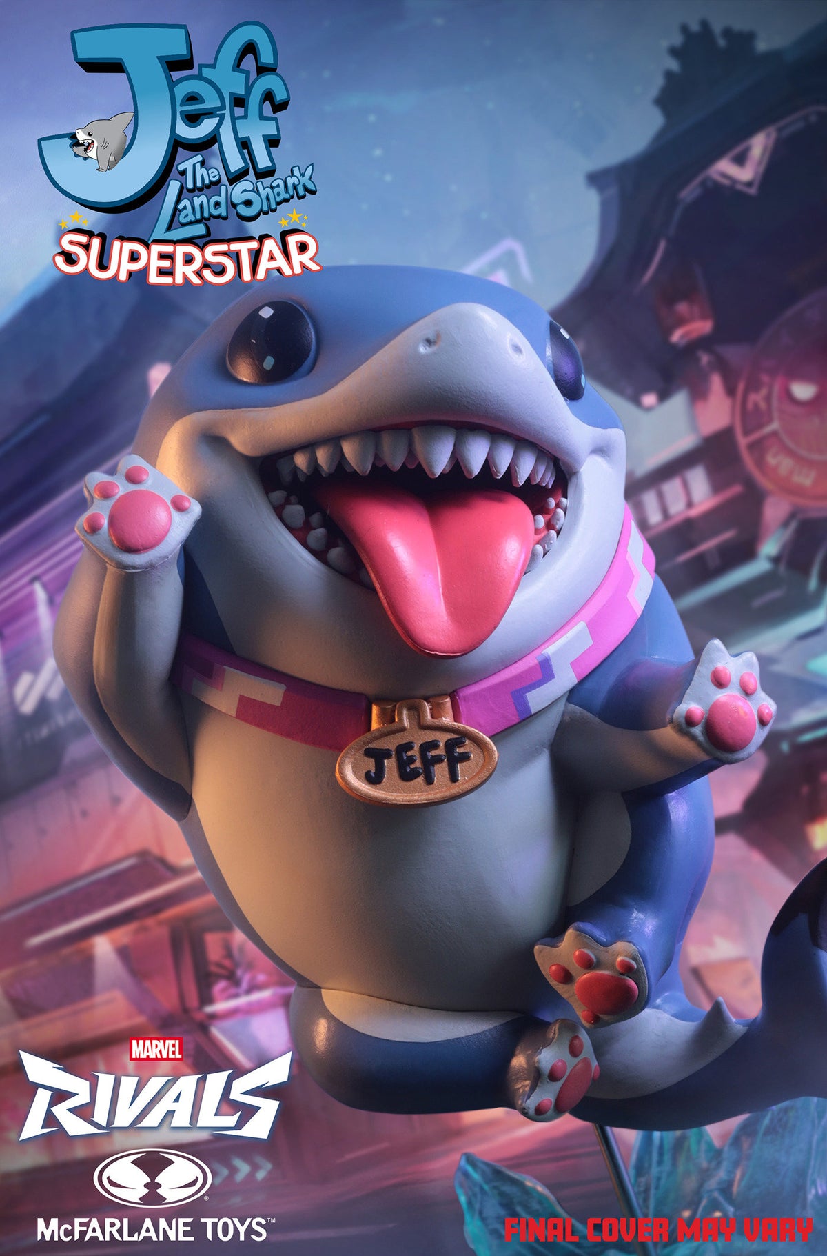 JEFF THE LAND SHARK: SUPERSTAR #1 MCFARLANE TOYS MARVEL RIVALS