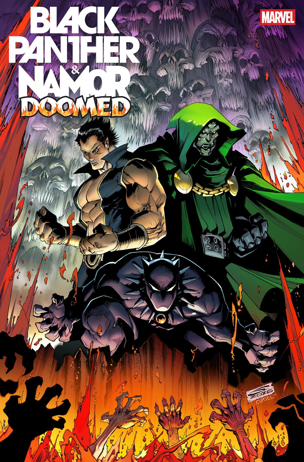 BLACK PANTHER/NAMOR: DOOMED #3 GERARDO SANDOVAL VARIANT