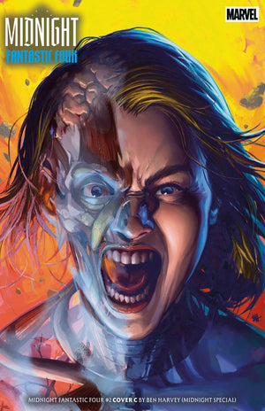 MIDNIGHT FANTASTIC FOUR #2 COVER C BEN HARVEY MIDNIGHT SPECIAL VARIANT