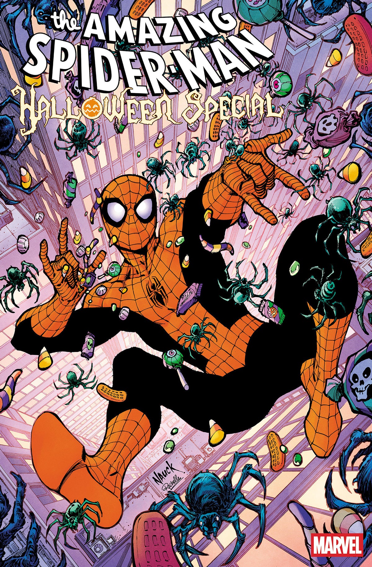 AMAZING SPIDER-MAN: HALLOWEEN SPECIAL #1 TODD NAUCK VARIANT