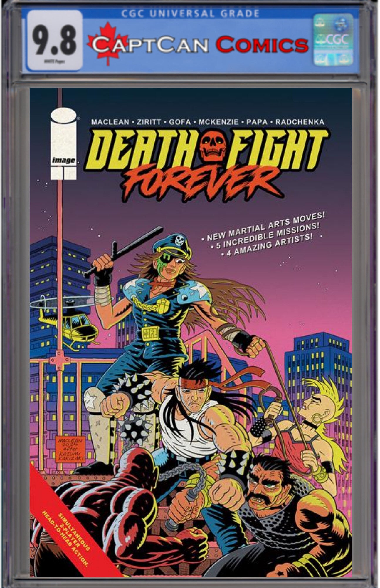 DEATH FIGHT FOREVER #1 (OF 5) CVR A ANDREW MACLEAN (MR)
