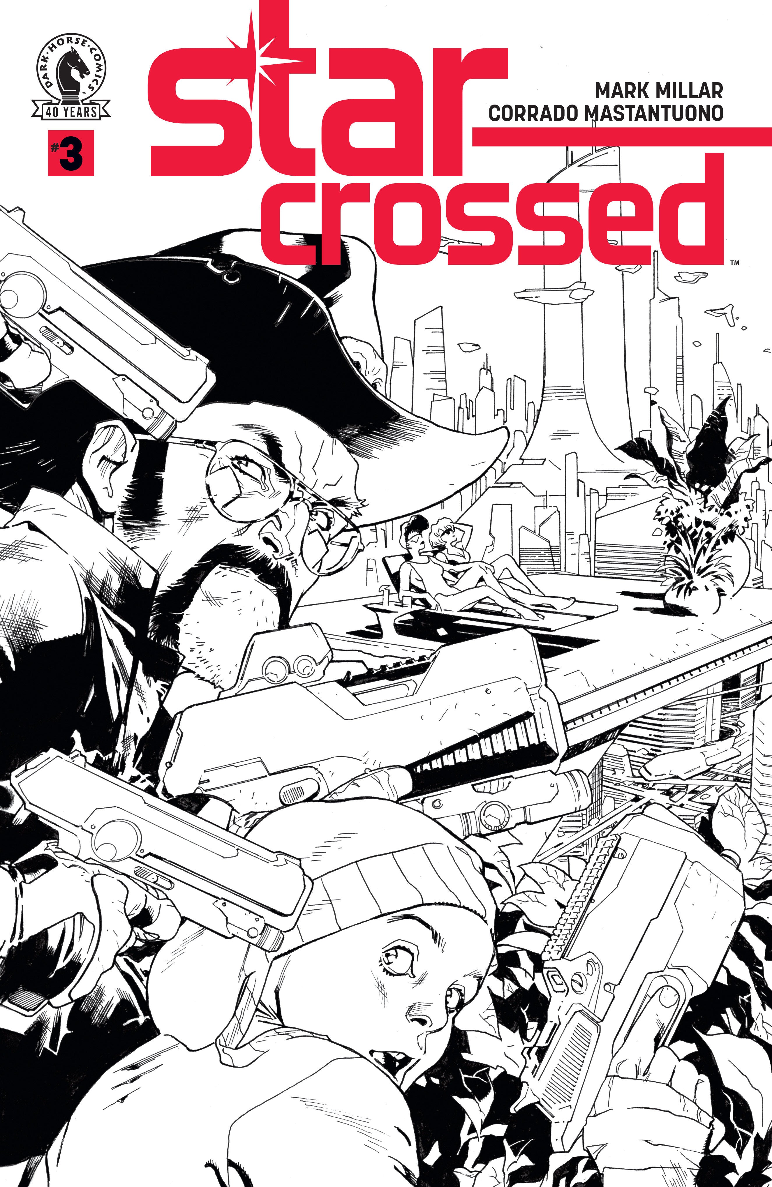 STAR-CROSSED #3 (CVR B) (B&W) (STUART IMMONEN)