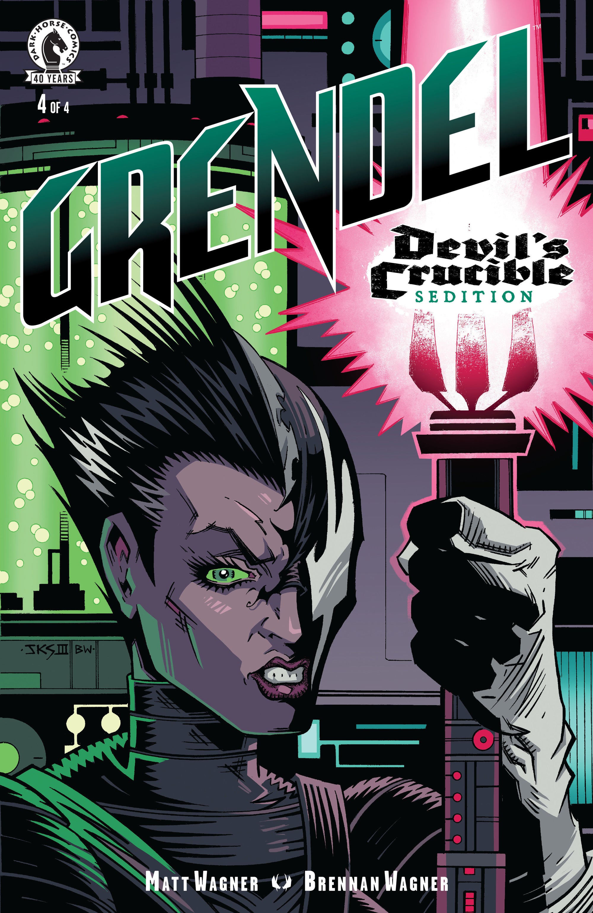 GRENDEL: DEVIL'S CRUCIBLE--SEDITION #4 (CVR B) (JOHN K. SNYDER)