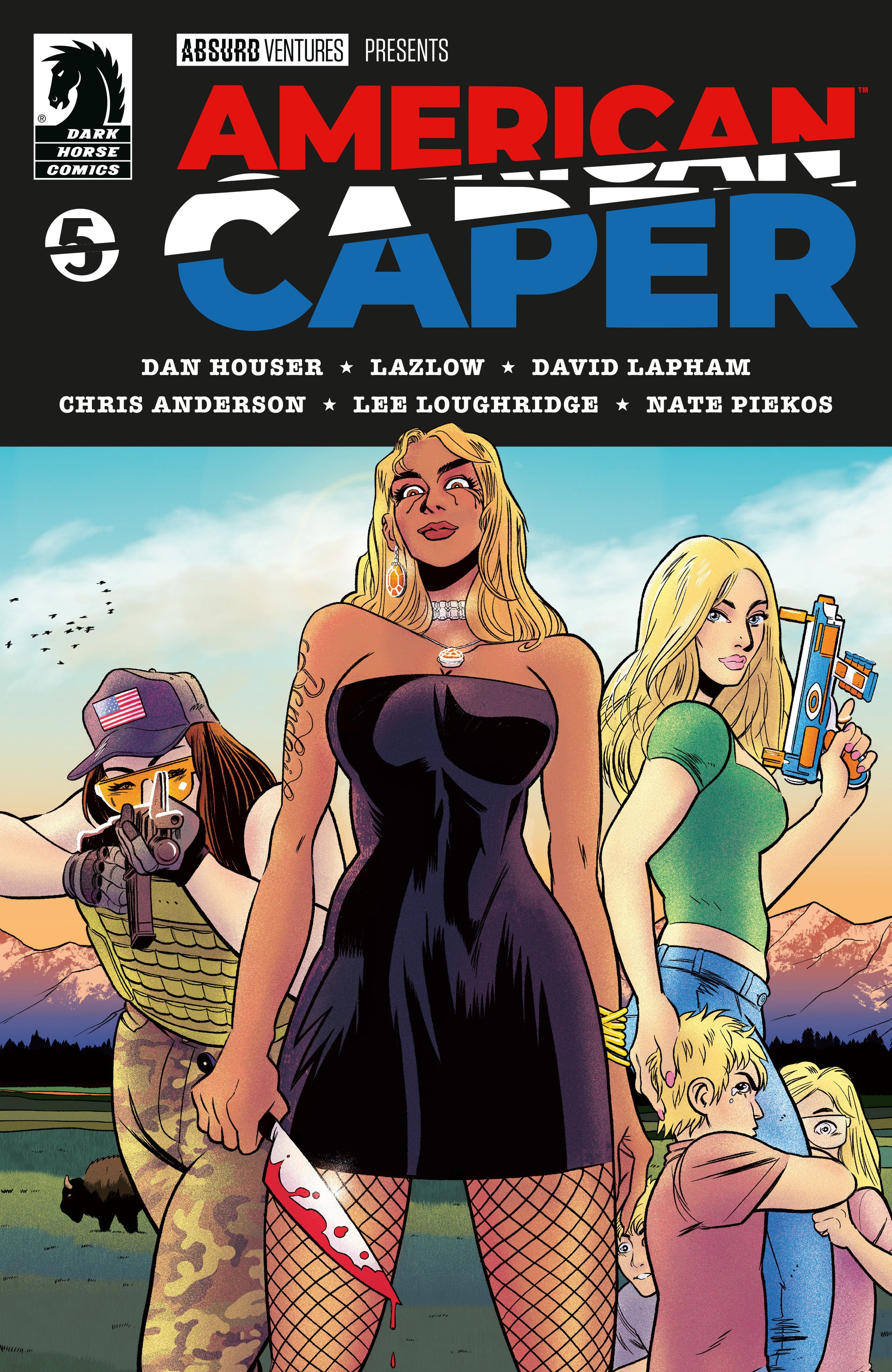 AMERICAN CAPER #5 (CVR A) (TYLER BOSS)