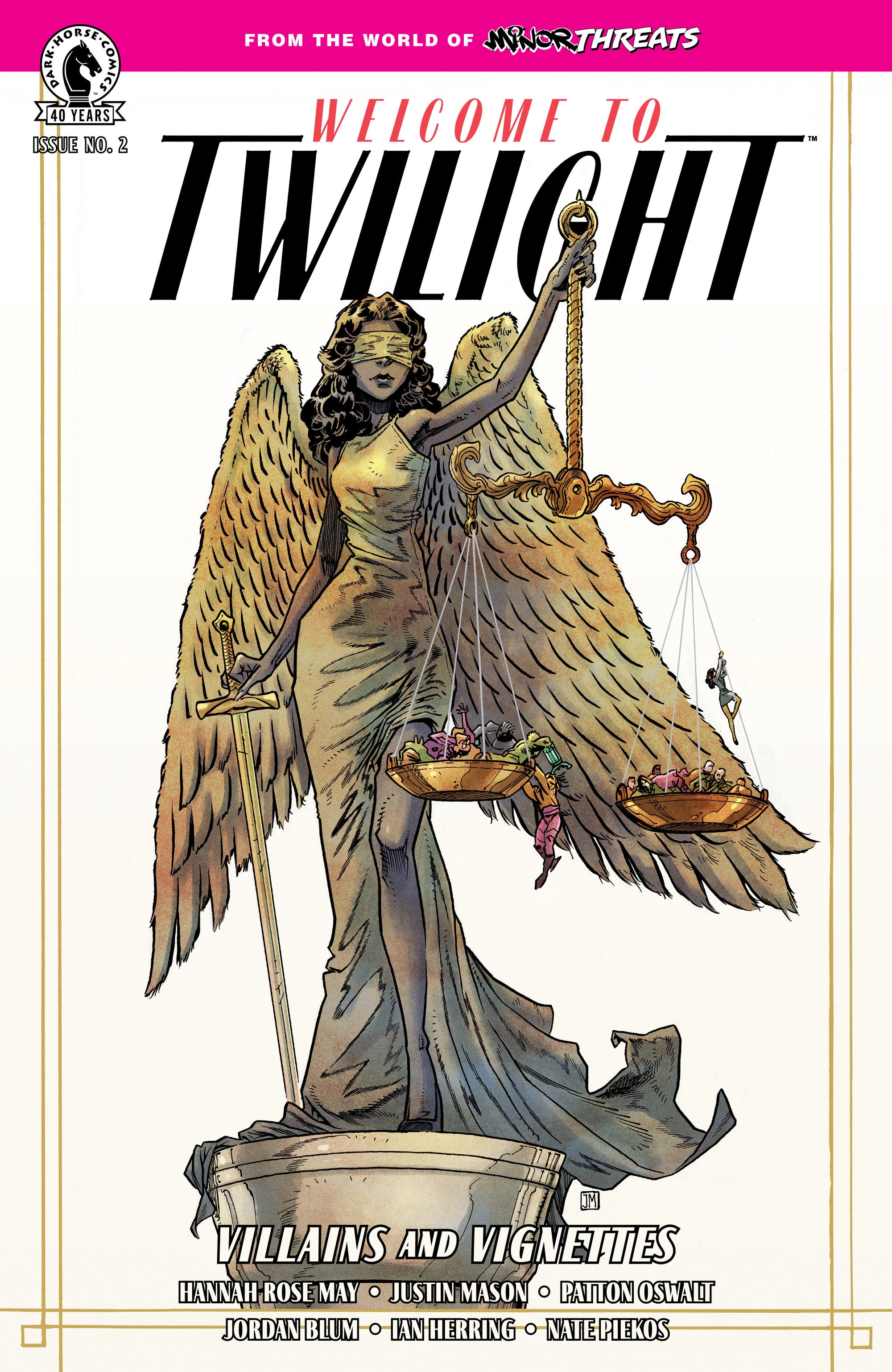 MINOR THREATS: WELCOME TO TWILIGHT--VILLAINS AND VIGNETTES #2 (CVR B) (JUSTIN MASON)