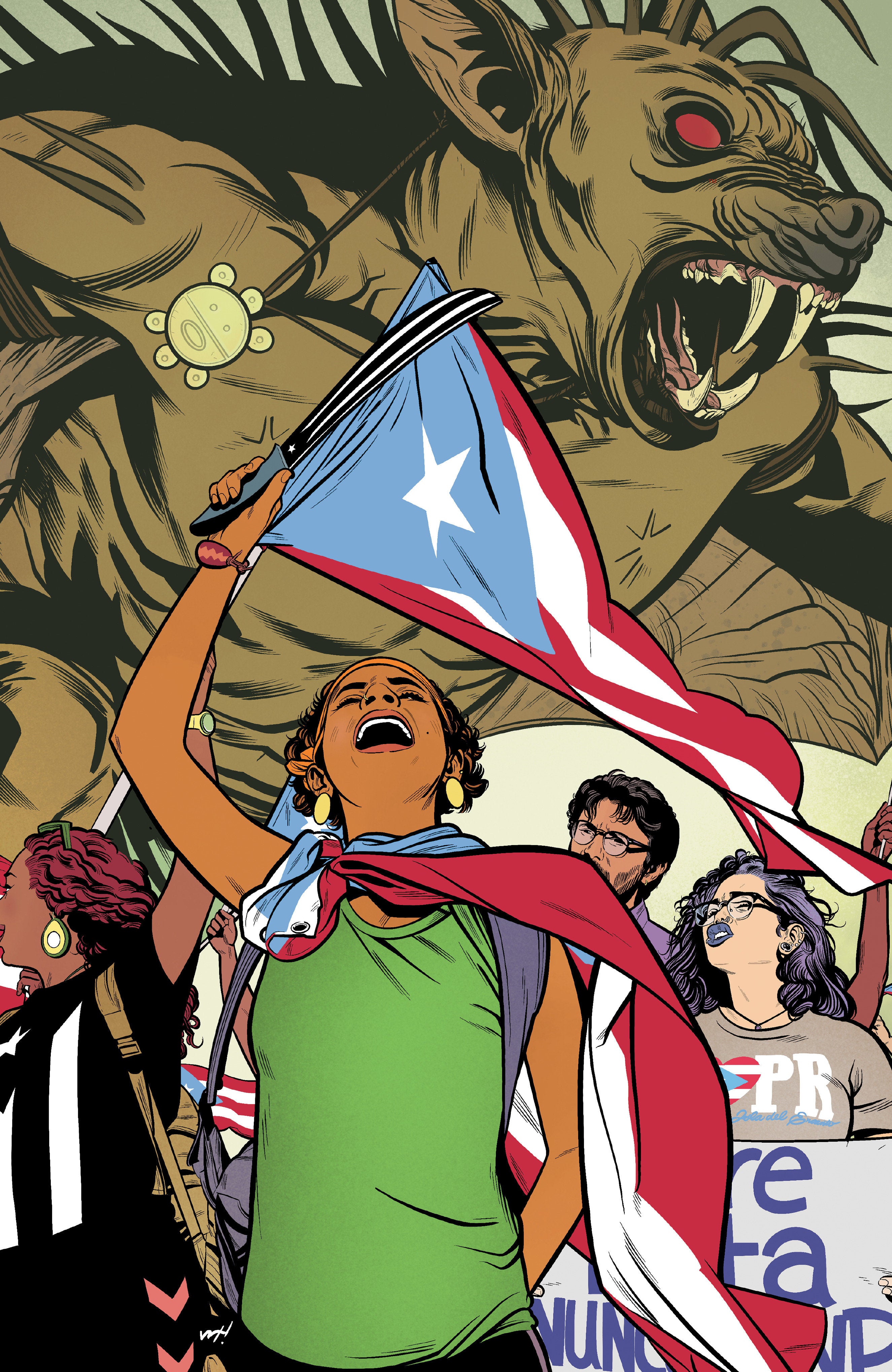 THE BEAST OF BORIKEN #4 (CVR B) (WILFREDO TORRES)