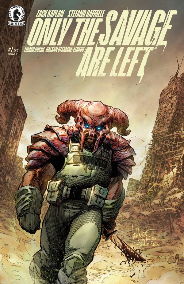 ONLY THE SAVAGE ARE LEFT #1 (CVR C) (TODD BEATS)