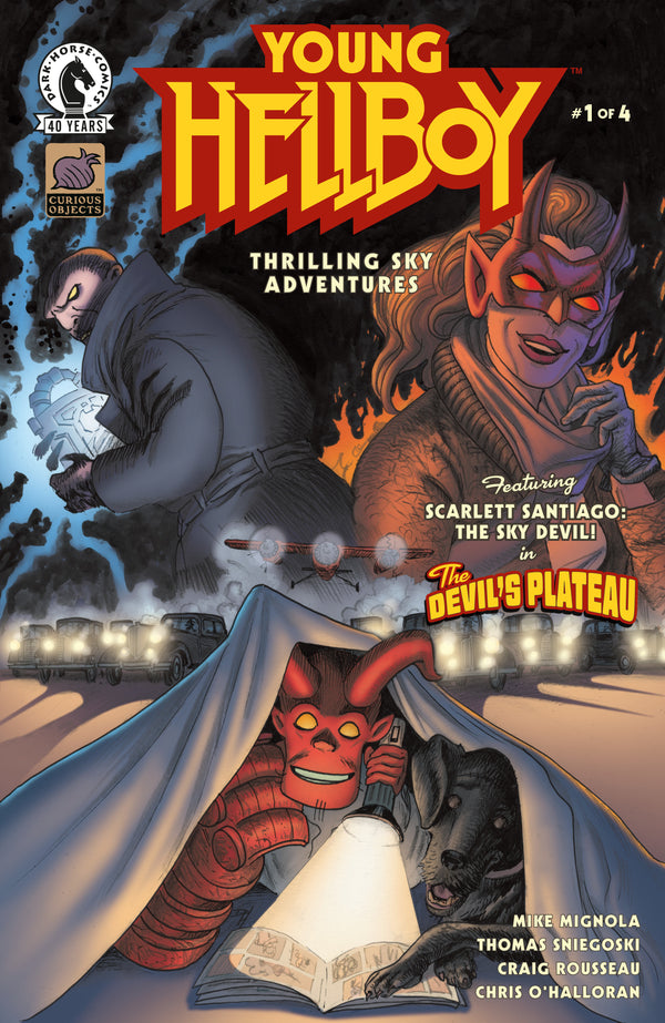 YOUNG HELLBOY: THRILLING SKY ADVENTURES #1 (CVR A) (CRAIG ROUSSEAU)