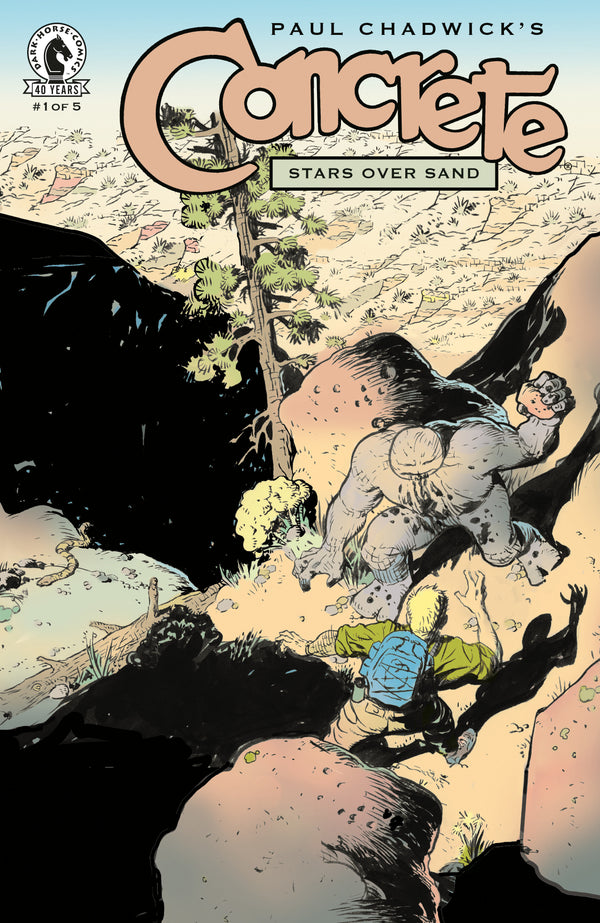 CONCRETE: STARS OVER SAND #1 (CVR B) (PAUL CHADWICK)