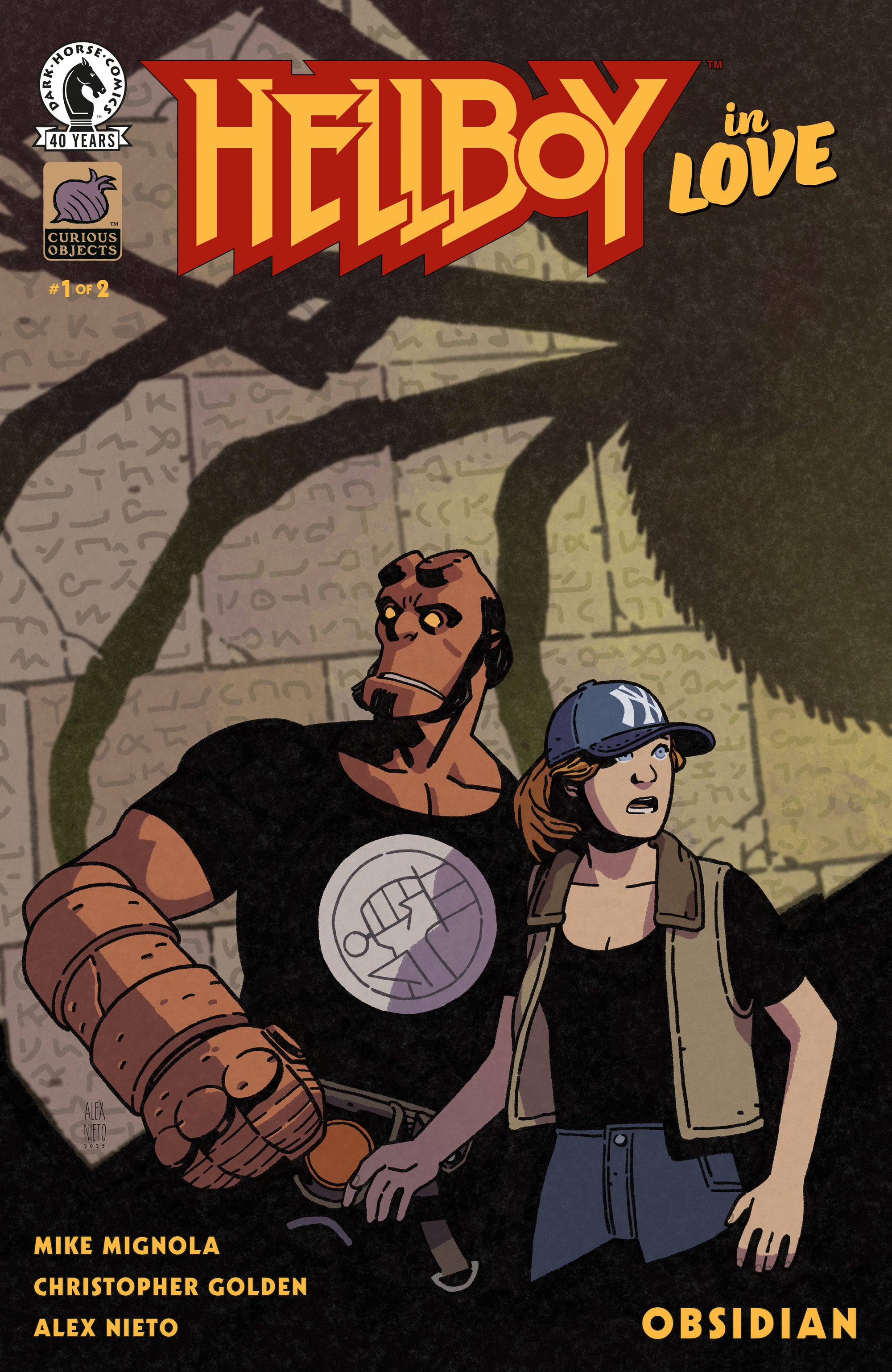 HELLBOY IN LOVE: OBSIDIAN #1 (CVR A) (ALEX NIETO)