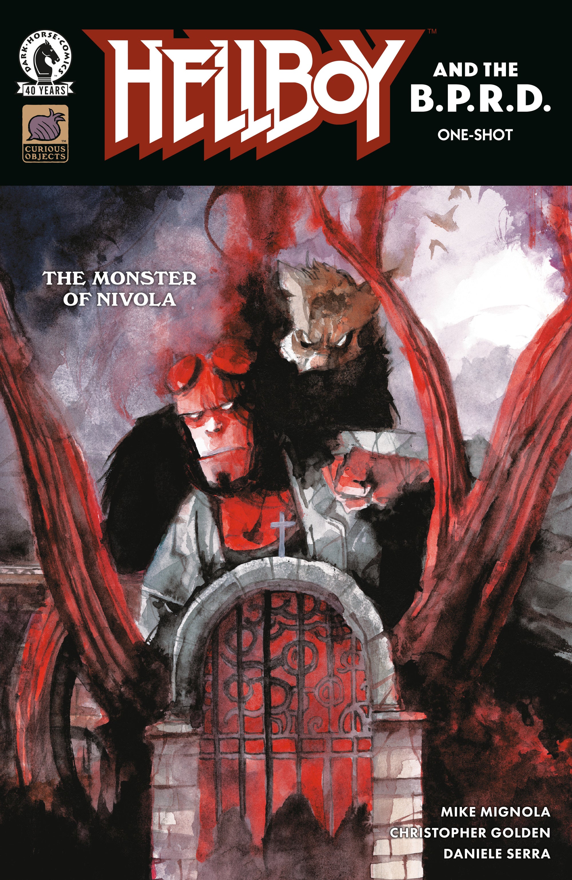 HELLBOY AND THE B.P.R.D.: THE MONSTER OF NIVOLA ONE-SHOT (CVR A) (DANIELE SERRA)