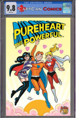 LIFE WITH ARCHIE #42 FACSIMILE EDITION CVR E DAN PARENT ROSARIO TITO PENA PUREHEART FOIL VAR thumbnail