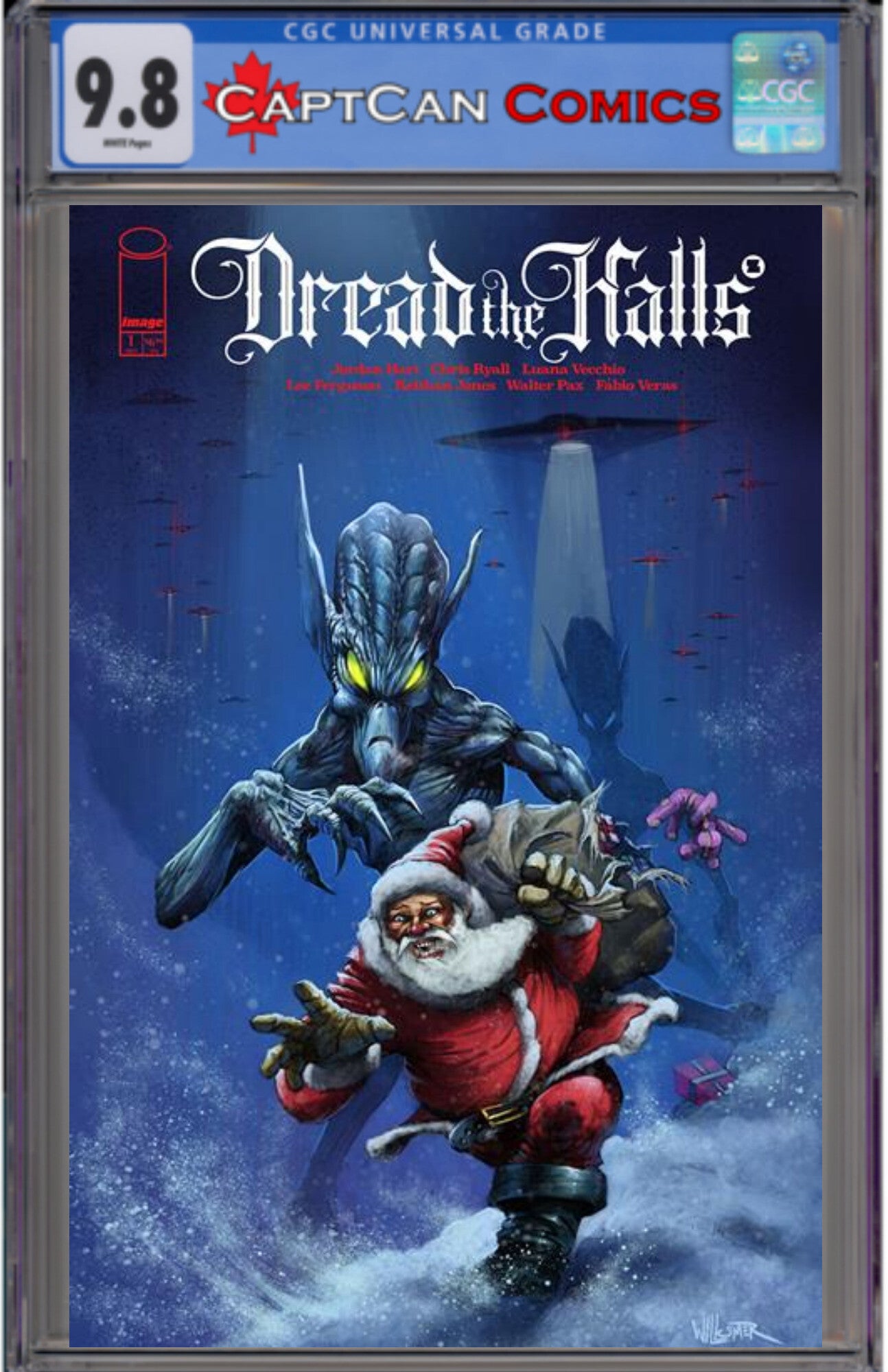 DREAD THE HALLS 2025 (ONE SHOT) CVR D TOBY WILMSMER VAR