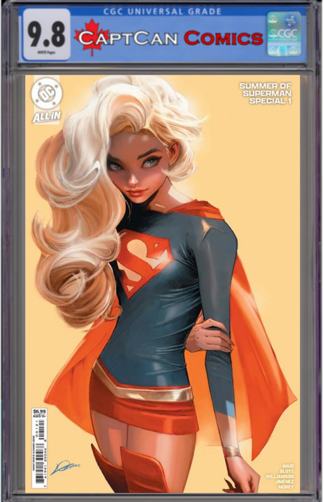 SUMMER OF SUPERMAN SPECIAL #1 (ONE SHOT) CVR B ALEXANDER LOZANO CARD STOCK VAR