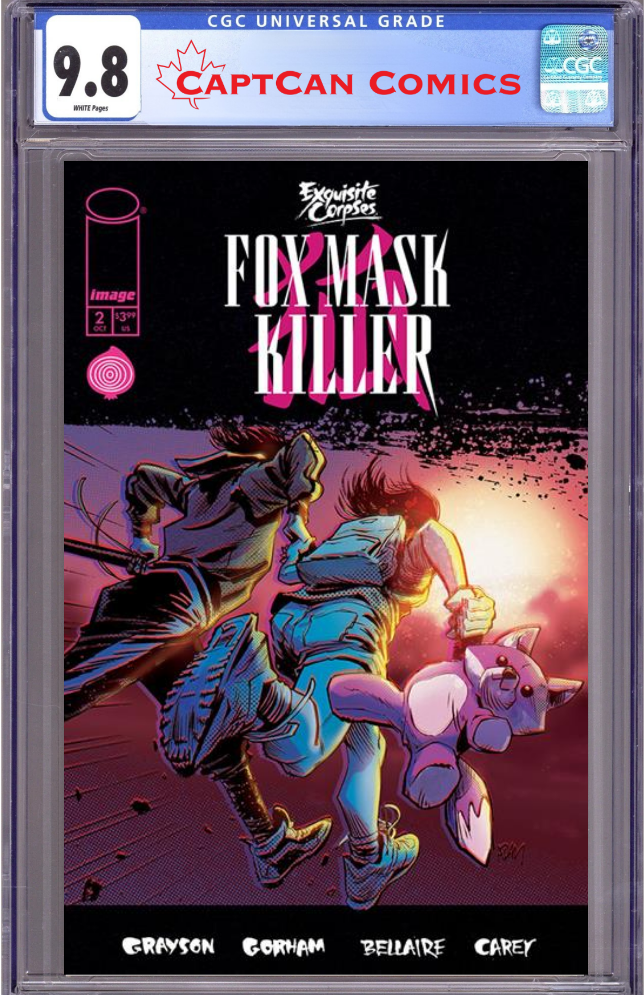 EXQUISITE CORPSES FOX MASK KILLER #2 (OF 5) CVR A ADAM GORHAM (MR)