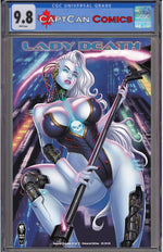 LADY DEATH IMPERIAL REQUIEM #1 (OF 2) CVR B HARRIGAN ARMORED thumbnail