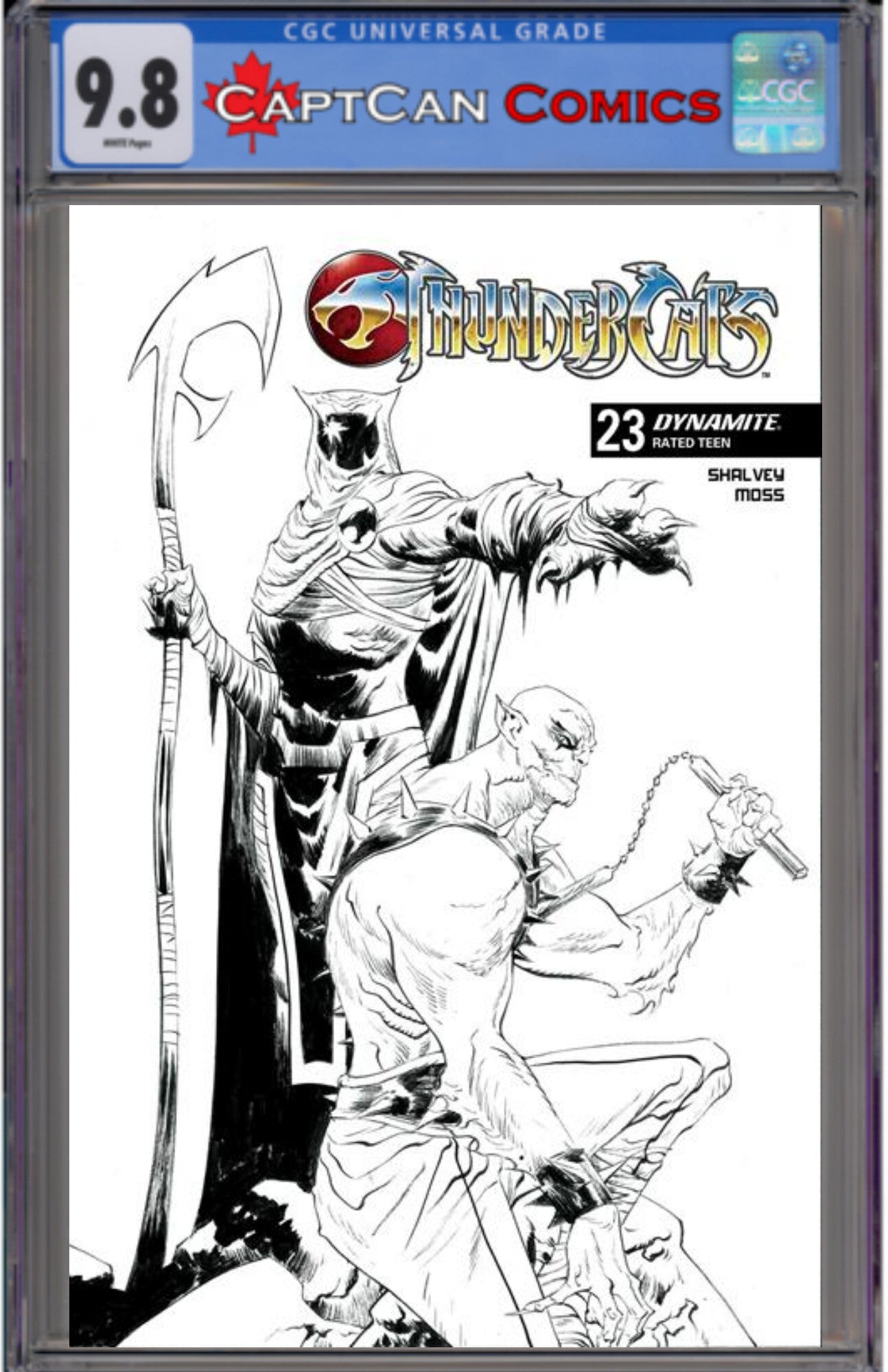 THUNDERCATS #23 CVR M JAE LEE LINE ART FOC BONUS VAR