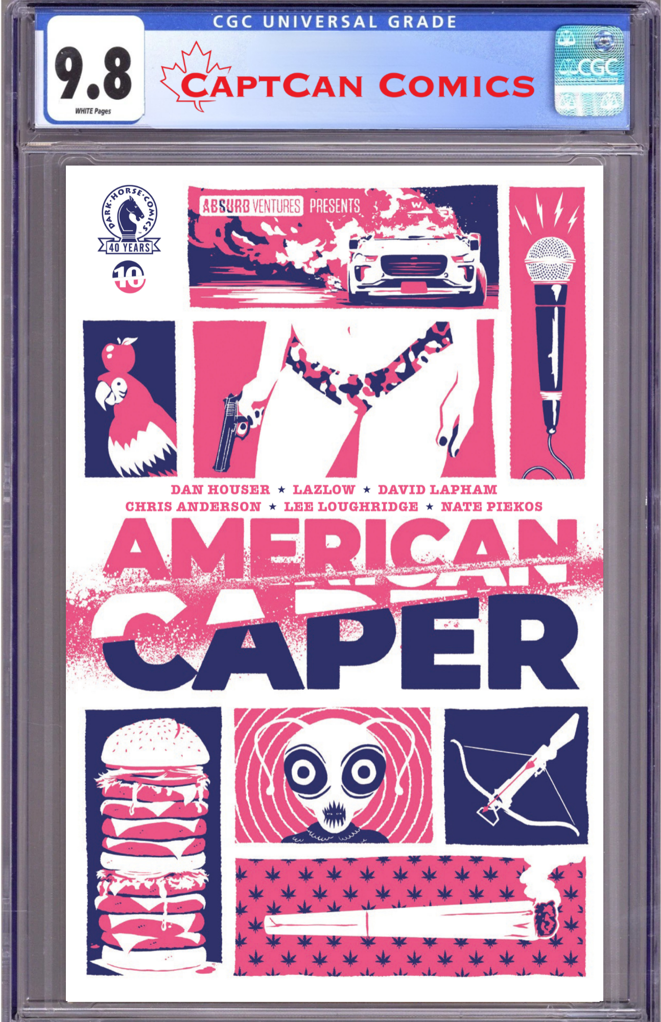 AMERICAN CAPER #10 (CVR A) (TYLER BOSS)