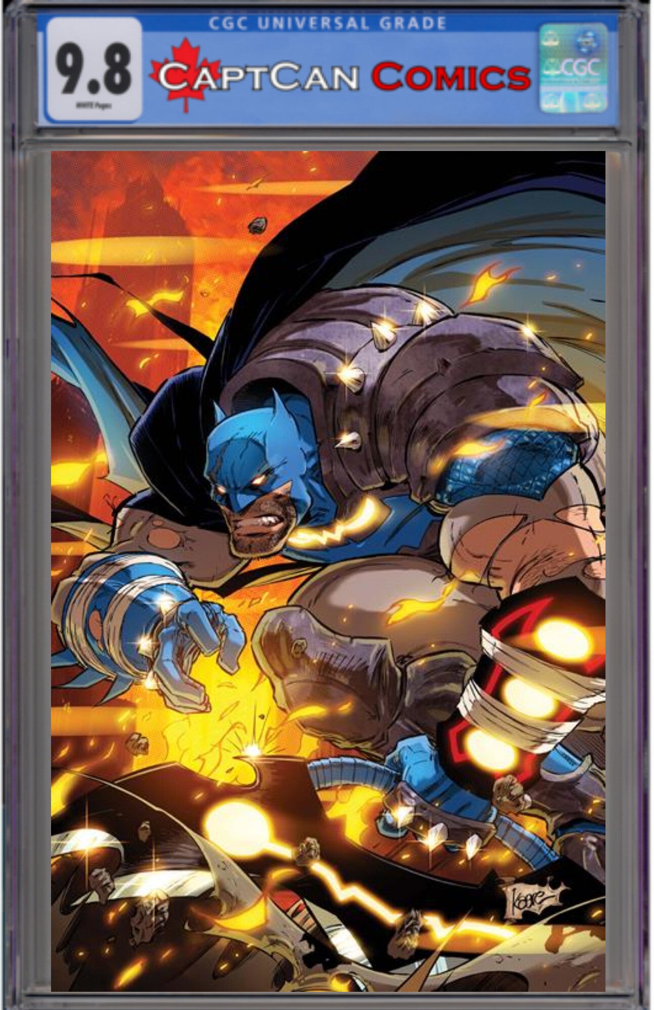 DC K.O. KNIGHTFIGHT #1 (OF 4) CVR C KAARE ANDREWS CARD STOCK VAR