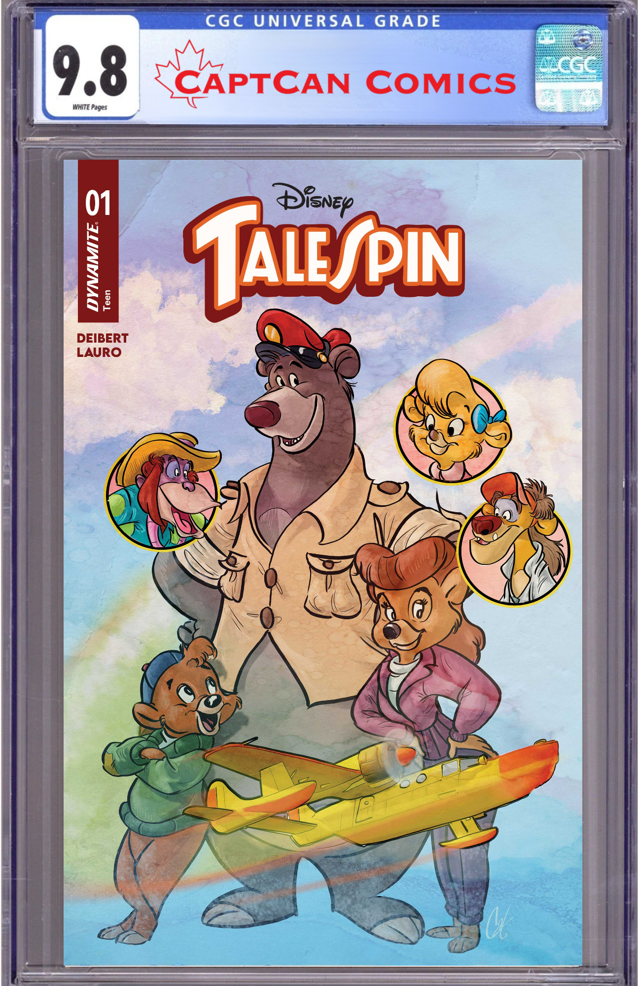 TALESPIN #1 CVR E CAT STAGGS FOIL VAR