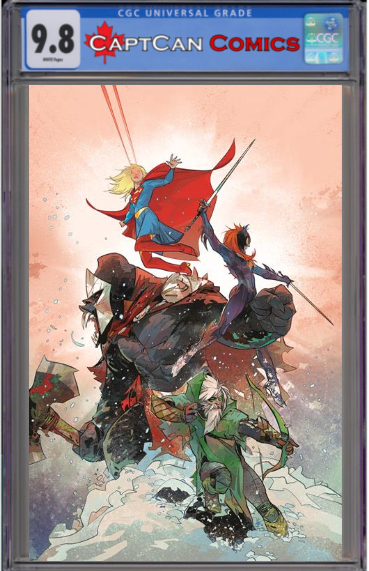 DC VS VAMPIRES WORLD WAR V #9 (OF 12) CVR A OTTO SCHMIDT