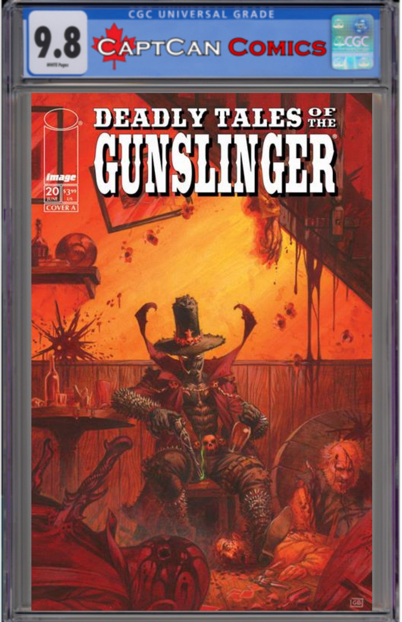 DEADLY TALES OF THE GUNSLINGER SPAWN #20 CVR A GIANENRICO BONACORSI