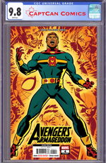 AVENGERS: ARMAGEDDON #4 MICHAEL CHO 2ND PRINTING VARIANT thumbnail