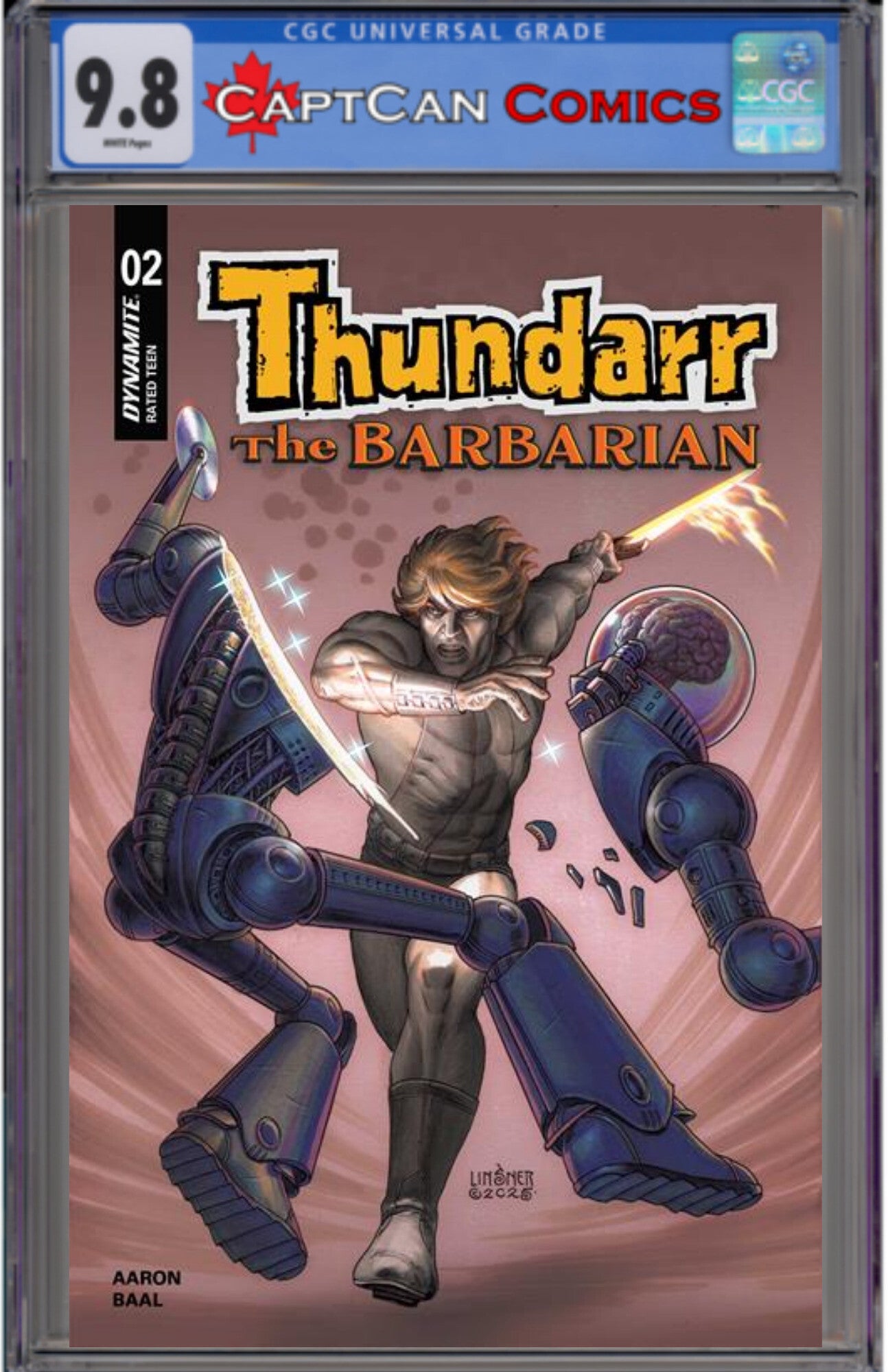 THUNDARR THE BARBARIAN #2 CVR D JOSEPH MICHAEL LINSNER VAR
