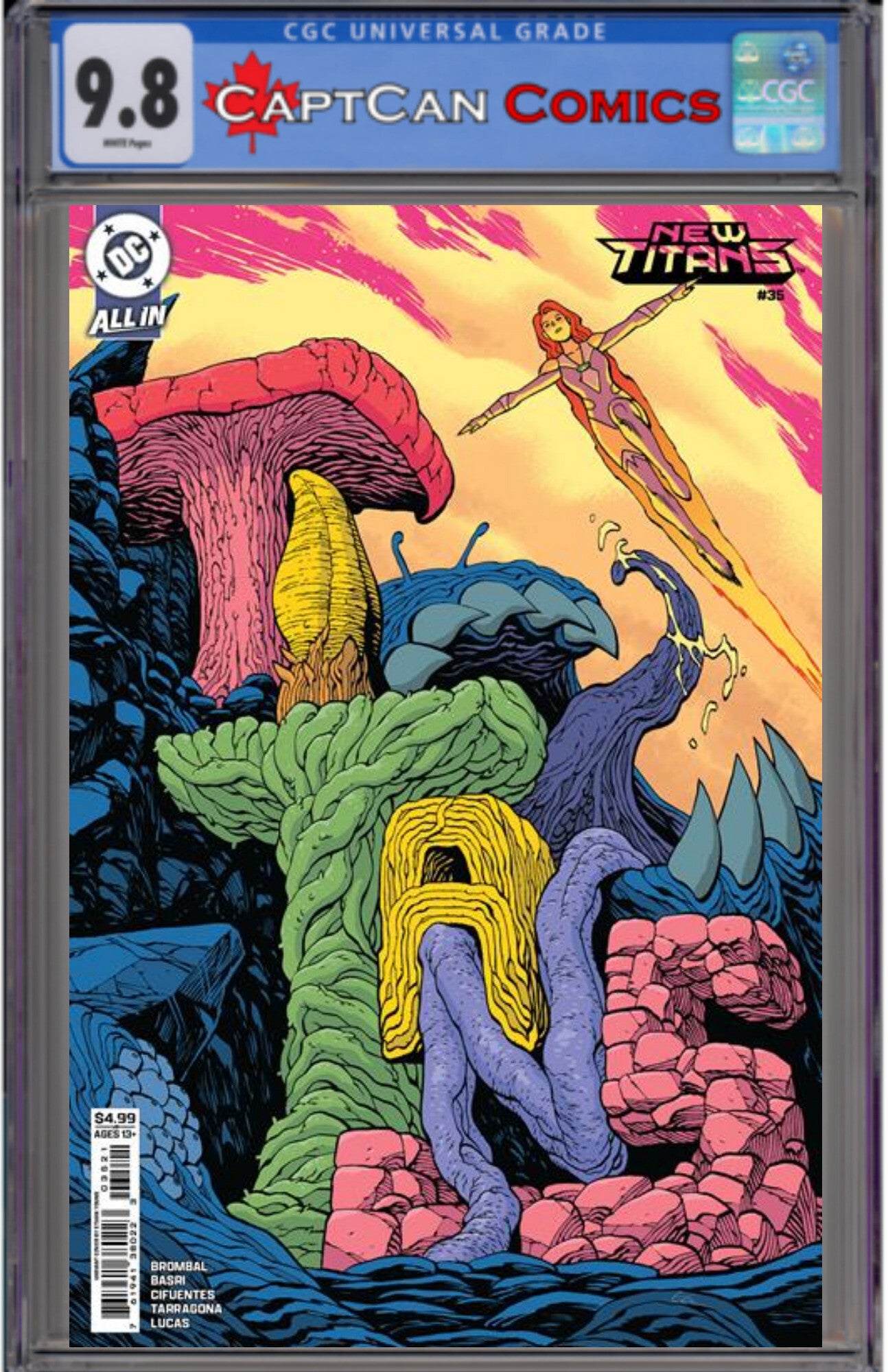 NEW TITANS #35 CVR B ETHAN YOUNG CARD STOCK VAR