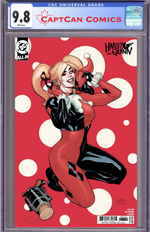 DF HARLEY QUINN #63 VARIANT SIGNED BY TERRY & RACHEL DODSON thumbnail