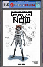 SAVE NOW #4 (OF 4) CVR B MATT KINDT TOMAS GIORELLO CHARACTER DESIGN VAR thumbnail