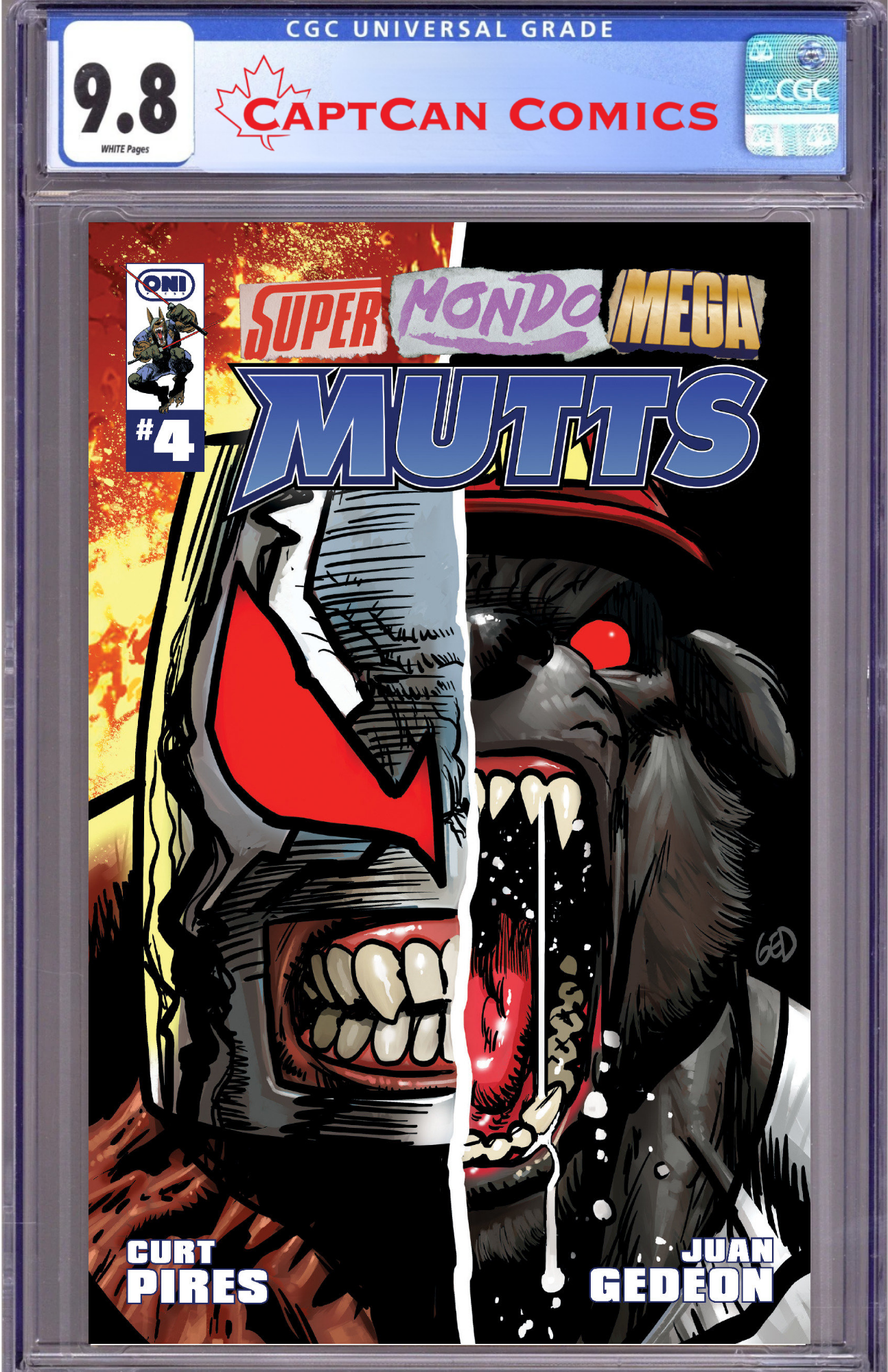 SUPER MONDO MEGA MUTTS #4 CVR A JUAN GEDEON