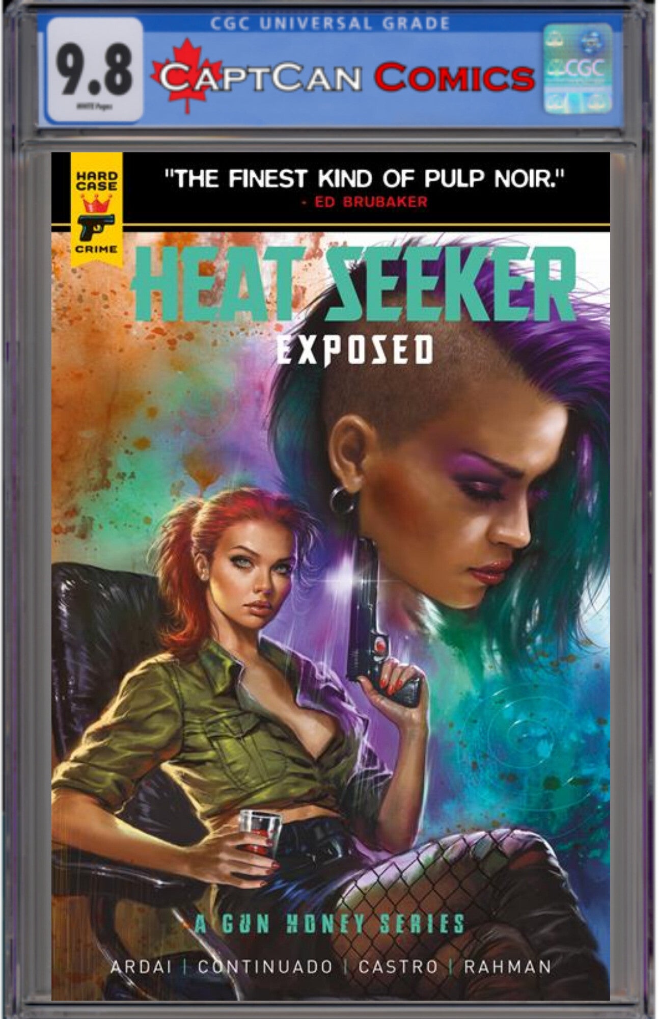 HEAT SEEKER EXPOSED A GUN HONEY SERIES #1 (OF 4) CVR B LUCIO PARILLO VAR (MR)