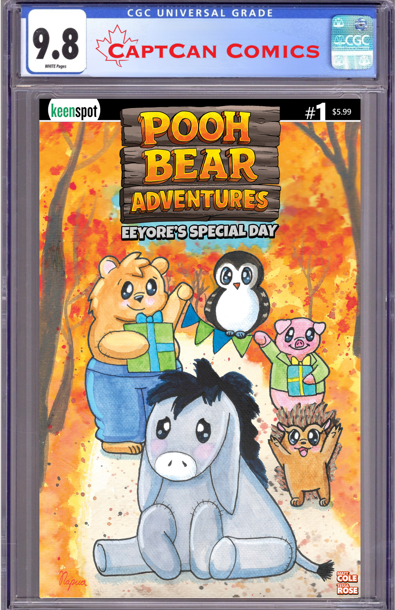 POOH BEAR ADVENTURES EEYORES SPECIAL DAY #1 (ONE SHOT) CVR C NAPUA AHINA VAR