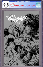 DO A POWERBOMB BLACK AND WHITE #2 (OF 3) CVR B DANIEL WARREN JOHNSON ORANGUTAN VAR thumbnail