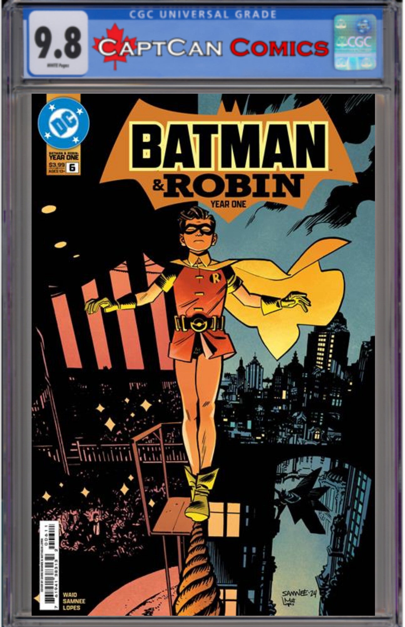 BATMAN & ROBIN YEAR ONE #6 (OF 12) CVR A CHRIS SAMNEE