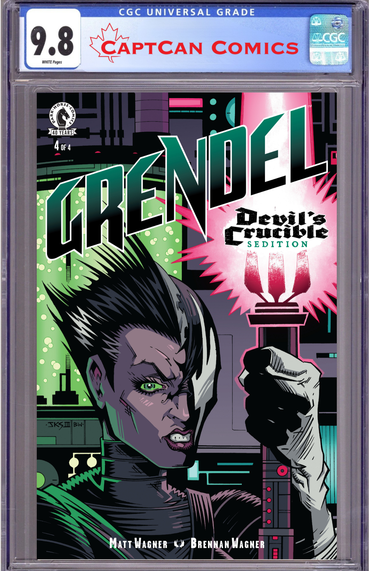 GRENDEL: DEVIL'S CRUCIBLE--SEDITION #4 (CVR B) (JOHN K. SNYDER)