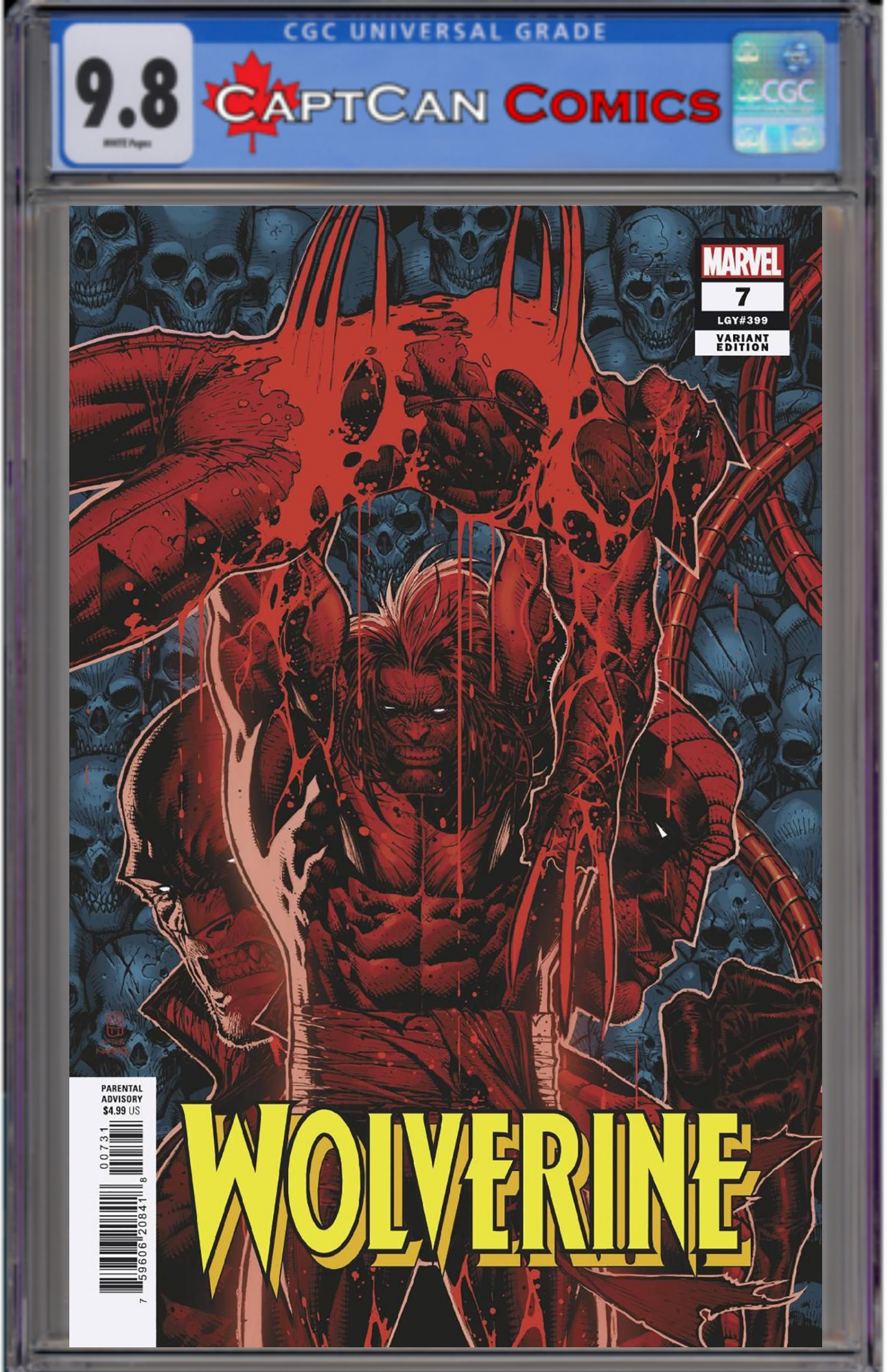WOLVERINE #7 STEPHEN PLATT VAR