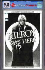 KILROY IS HERE (ONE SHOT) CVR B BRIAN BOLLAND B&W VAR thumbnail