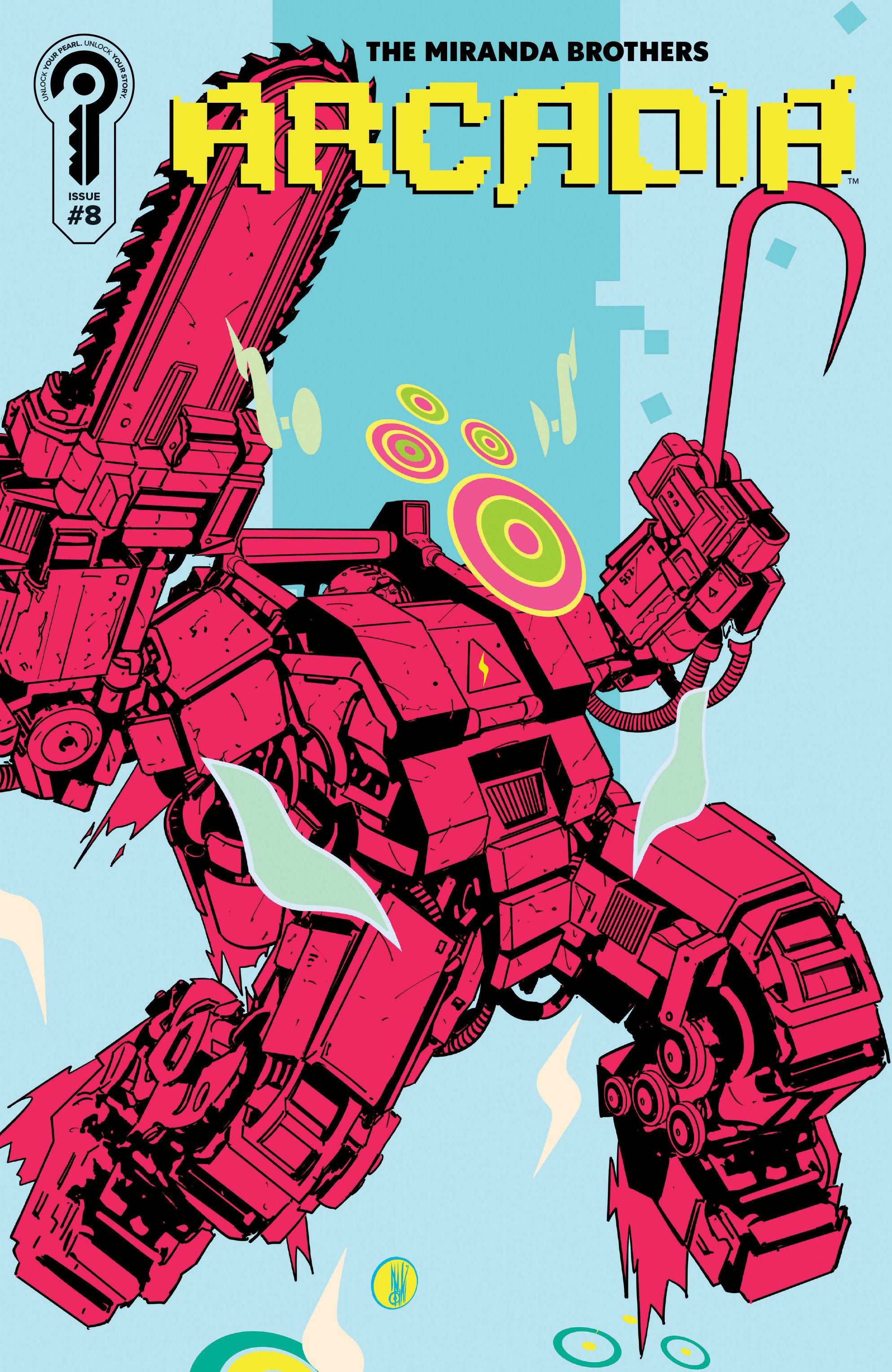 ARCADIA #8 COVER A INAKI MIRANDA